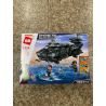 Enlighten 1928 Qman 1928 non  MÁY BAY TRỰC THĂNG CHIẾN ĐẤU bộ đồ chơi xếp lắp ráp ghép mô hình Police BATTLE FORCE Cảnh Sát 473 khối