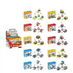 LE DI PIN 61001 Xếp hình kiểu  全城总动员 Huy động Thành Phố 734 khối