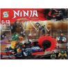 SHENG YUAN SY SY976A 976A SY976B 976B 976 SY976 non  XE MÁY CHÉM VÀ NGƯỜI NINJA bộ đồ chơi xếp lắp ráp ghép mô hình The  Ninjago Movie NINJA THUNDER SWORDSMAN Ninja Lốc Xoáy 389 khối