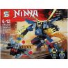 SHENG YUAN SY SY976A 976A SY976B 976B 976 SY976 non  XE MÁY CHÉM VÀ NGƯỜI NINJA bộ đồ chơi xếp lắp ráp ghép mô hình The  Ninjago Movie NINJA THUNDER SWORDSMAN Ninja Lốc Xoáy 389 khối