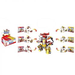 LE DI PIN 88801 Xếp hình kiểu  Firefighter Lính Cứu Hỏa 614 khối