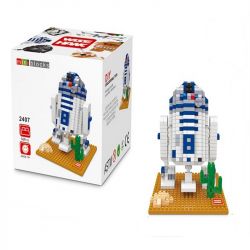 WISE HAWK 2407 Xếp hình kiểu Nanoblock Robot Người Máy 569 khối