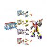 LE DI PIN 88802 Xếp hình kiểu  CREATOR 3 IN 1 Transformers Người Máy Biến Hình 552 khối