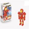 WISE HAWK 2204 Xếp hình kiểu Nanoblock SUPER HEROES Người Sắt Người Sắt 455 khối