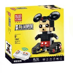 MouldKing 13043 Mould King 13043 non  CHUỘT MIKEY ĐIỀU KHIỂN TỪ XA bộ đồ chơi xếp lắp ráp ghép mô hình Walking Brick WALKING BRICK JERRY-MOUSE Búp Bê Biết Đi 373 khối