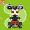 MouldKing 13043 Mould King 13043 non  CHUỘT MIKEY ĐIỀU KHIỂN TỪ XA bộ đồ chơi xếp lắp ráp ghép mô hình Walking Brick WALKING BRICK JERRY-MOUSE Búp Bê Biết Đi 373 khối