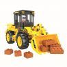 IBLOCK PL-920-108 920-108 PL920-108 Winner 7077 non  MÁY XÚC VÀNG bộ đồ chơi xếp lắp ráp ghép mô hình City LITTLE ENGINEERS Thành Phố 371 khối