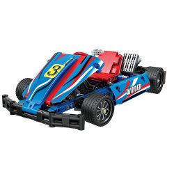 Winner 7066 non  XE ĐUA F1 MÀU XANH tỷ lệ 1:8 bộ đồ chơi xếp lắp ráp ghép mô hình  THE KART Kỹ Thuật Công Nghệ Cao Mô Hình Phương Tiện 371 khối