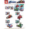 SHENG YUAN SY SY1314D 1314D SY1314A 1314A SY1314B 1314B SY1314C 1314C non  BỘ XẾP HÌNH SIÊU ANH HÙNG GỒM XE MÁY TỐC CỦA NGƯỜI SẮT OTO NHỆN TÌM KIẾM ĐỘI TRƯỞNG MỸ VÀ ĐỊA HULK bộ đồ chơi xếp lắp ráp ghép mô hình Super Heroes HEROES ASSEMBLE Siêu Nhân Anh Hùng 371 khối