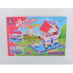 JIE STAR 33003 Xếp hình kiểu  CLASSIC Windmill Park Công Viên Cối Xay Gió 365 khối