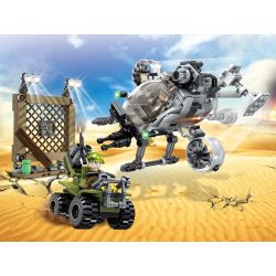 PanlosBrick 631005B Panlos Brick 631005B non  BỘ LẮP RÁP MÁY BAY TRỰC THẰNG CHIẾN ĐẤU VÀ XE Ô TÔ ĐỊA HÌNH bộ đồ chơi xếp lắp ráp ghép mô hình Justice Action Thi Hành Công Lý 345 khối