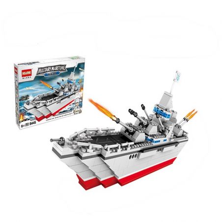 HSANHE 6445 Xếp hình kiểu  CLASSIC Battleship Tàu Chiến 353 khối