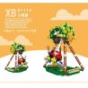 XINGBAO XB-01114 01114 XB01114 non  CON LẮC SIÊU bộ đồ chơi xếp lắp ráp ghép mô hình Colorful World COLORFUL WORLD GIANT FRISBEE Thế Giới Sắc Màu 352 khối