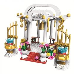 Winner 5073 non  CẢNH CƯỚI Ở CỬA THIÊN ĐƯỜNG bộ đồ chơi xếp lắp ráp ghép mô hình  Các Bạn Gái 345 khối