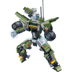 GUDI 8721 8722 8723 non  BỘ XẾP HÌNH GỒM 3 NGƯỜI MÁY BIẾN TRONG NHÓM AUTOBOT bộ đồ chơi xếp lắp ráp ghép mô hình Transformers TRANSFORM SERIES Robot Đại Chiến Người Máy Biến Hình 941 khối