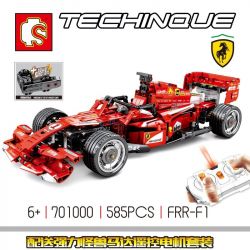 SEMBO 701000 non  XE ĐUA CÔNG THỨC 1 bộ đồ chơi xếp lắp ráp ghép mô hình  Kỹ Thuật Công Nghệ Cao Mô Hình Phương Tiện 585 khối