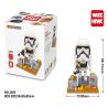 WISE HAWK 2405 Xếp hình kiểu Nanoblock Stormtrooper Lính Tấn Công 522 khối điều khiển từ xa bằng điện thoại