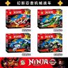 SHENG YUAN SY 7032A 7032B 7032C 7032D non  ĐUA XE NINJA bộ đồ chơi xếp lắp ráp ghép mô hình The  Ninjago Movie NINJA NINJA MASTER Ninja Lốc Xoáy 473 khối