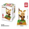WISE HAWK 2388 Xếp hình kiểu Nanoblock KUNG FU PANDA Master Shifu Ma S Tay R Sif 432 khối