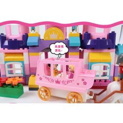 FEELO 1610 Xếp hình kiểu    Cinderella's Castle Lâu đài Của Nàng Lọ Lem 109 khối