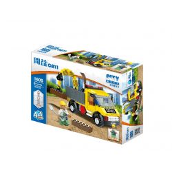 CAYI 1605 Xếp hình kiểu  CLASSIC Dump Truck Xe Ben 541 khối