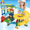 FEELO 1660D Xếp hình kiểu    Roller Coaster Tàu Lượn Siêu Tốc 200 khối