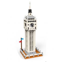 SCHESS SC1085 1085 Xếp hình kiểu Nanoblock ARCHITECTURE Big Ben đồng Hồ Lớn 572 khối