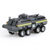 WANGE 3661 non  XE BỌC THÉP CHIẾN ĐẤU bộ đồ chơi xếp lắp ráp ghép mô hình Military Army LEGION AMOURED VEHICLE Quân Sự Bộ Đội 384 khối