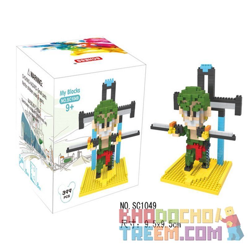 SCHESS SC1049 1049 Xếp hình kiểu NANOBLOCK DIAMOND BLOCK Sauron Sauron 399 khối