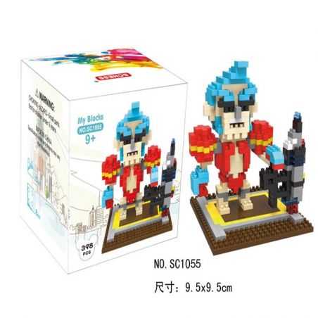 SCHESS SC1055 1055 Xếp hình kiểu NANOBLOCK DIAMOND BLOCK Francis Thánh Phanxicô 398 khối
