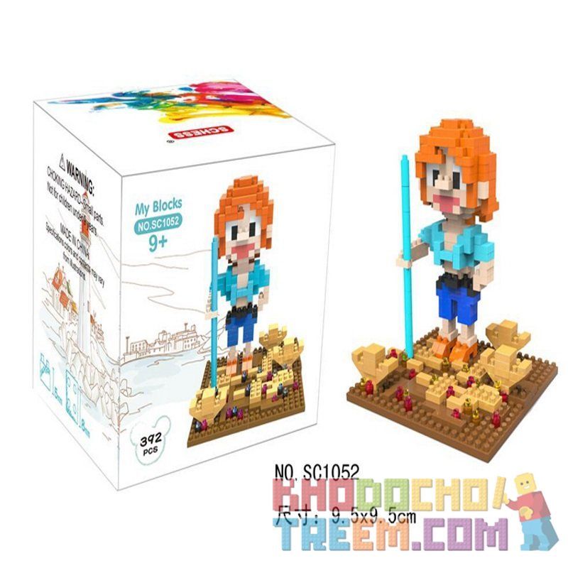 SCHESS SC1052 1052 Xếp hình kiểu NANOBLOCK DIAMOND BLOCK Amami Yêu Tôi 392 khối