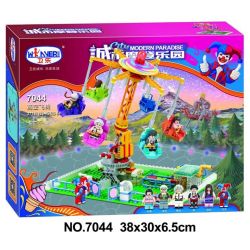 Winner 7044 non  ĐU QUAY ĐẢO ĐỨNG bộ đồ chơi xếp lắp ráp ghép mô hình City Modern Paradise Thành Phố Thiên Đường Hiện Đại 377 khối