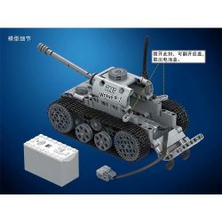 Winner 7117 non  XE TĂNG bộ đồ chơi xếp lắp ráp ghép mô hình  Kỹ Thuật Công Nghệ Cao Mô Hình Phương Tiện 378 khối