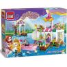 Enlighten 2607 Qman 2607 non  GIẤC MƠ CÔNG CHÚA VỀ BỮA TIỆC BÊN VƯỜN HỒ WONDERLAND bộ đồ chơi xếp lắp ráp ghép mô hình Prinecess Leah PRINECESS LEAH LAKESIDE PARTY Công Chúa Leah 358 khối