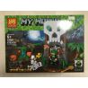 LELE 33080-1 33080-2 33080 non  CÁNH CỬA TỬ THẦN bộ đồ chơi xếp lắp ráp ghép mô hình Minecraft MY WORLD Game Xây Dựng 366 khối
