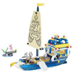 Winner 5010 non  DU THUYỀN HOÀNG GIA CỦA TỬ bộ đồ chơi xếp lắp ráp ghép mô hình Mermaid Nàng Tiên Cá 361 khối