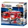 SLUBAN M38-B0626 B0626 0626 M38B0626 38-B0626 non  XE CỨU HỎA JUG bộ đồ chơi xếp lắp ráp ghép mô hình Fire Rescure WATER TANKER FIRE TRUCK 343 khối