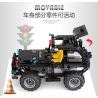 MouldKing 13005 Mould King 13005 non  XE TUẦN TRA CẢNH SÁT bộ đồ chơi xếp lắp ráp ghép mô hình  GLORY GUARDIANS Kỹ Thuật Công Nghệ Cao Mô Hình Phương Tiện 334 khối