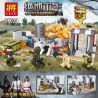 LELE 36029-1 36029-2 36029 non  CĂN CỨ QUÂN SỰ bộ đồ chơi xếp lắp ráp ghép mô hình Pubg Battlegrounds Bắn Súng 342 khối