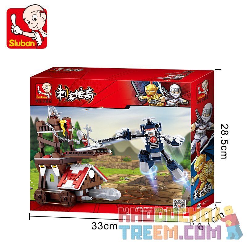 SLUBAN M38-B0619 B0619 0619 M38B0619 38-B0619 non  BAO VÂY bộ đồ chơi xếp lắp ráp ghép mô hình The  Movie Phim Về  334 khối