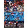 LELE 34072 non  BỘ GIÁP CỦA NGƯỜI NHỆN bộ đồ chơi xếp lắp ráp ghép mô hình Spider-Man 340 khối
