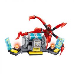LELE 34072 non  BỘ GIÁP CỦA NGƯỜI NHỆN bộ đồ chơi xếp lắp ráp ghép mô hình Spider-Man 340 khối