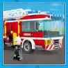 SEMBO 603040 non  XE CỨU HỎA CÓ THANG 2 bộ đồ chơi xếp lắp ráp ghép mô hình Fire Rescure FIRE FRONTLINE 330 khối