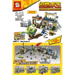 SHENG YUAN SY 1117 non  SỬA CHỮA GARA bộ đồ chơi xếp lắp ráp ghép mô hình Battle Royale Cuôc Chiến Sinh Tử 329 khối