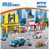 CAYI 1611 non  BỆNH VIỆN TRUNG TÂM bộ đồ chơi xếp lắp ráp ghép mô hình City Thành Phố 324 khối
