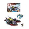 Enlighten 2711 Qman 2711 non  CUỘC TẤN CÔNG CỦA THUYỀN CÁ MẬP bộ đồ chơi xếp lắp ráp ghép mô hình The High-Tech Era Kỷ Nguyên Công Nghệ Cao 317 khối