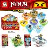 SHENG YUAN SY 1247 non  CYCLONE NINJA SPINNER 8 LOẠI bộ đồ chơi xếp lắp ráp ghép mô hình The  Ninjago Movie NINJA THUNDER SWORDSMAN Ninja Lốc Xoáy 330 khối