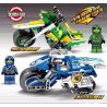 SHENG YUAN SY 7019A 7019B 7019 non  XE MÁY CỦA NINJA SẤM SÉT bộ đồ chơi xếp lắp ráp ghép mô hình The  Ninjago Movie NINJA THUNDER SWORDSMAN Ninja Lốc Xoáy 326 khối
