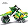 SHENG YUAN SY 7019A 7019B 7019 non  XE MÁY CỦA NINJA SẤM SÉT bộ đồ chơi xếp lắp ráp ghép mô hình The  Ninjago Movie NINJA THUNDER SWORDSMAN Ninja Lốc Xoáy 326 khối