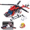 NOT  RESCUE HELICOPTER 42092 JISI 13385 LARI 11297 LEPIN 20095 WOMA C0903 0903 xếp lắp ráp ghép mô hình TRỰC THĂNG CỨU HỘ  Kỹ Thuật Công Nghệ Cao Mô Hình Phương Tiện 325 khối